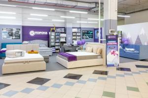 Фирменный магазин «КОРОНА», ул. Ивана Яковлева 4б, ТЦ «МТВ», 4 этаж